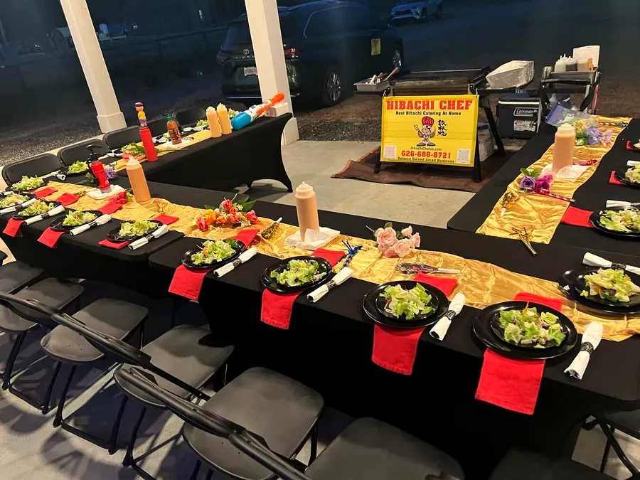 Hibachi catering pricing and cost guide